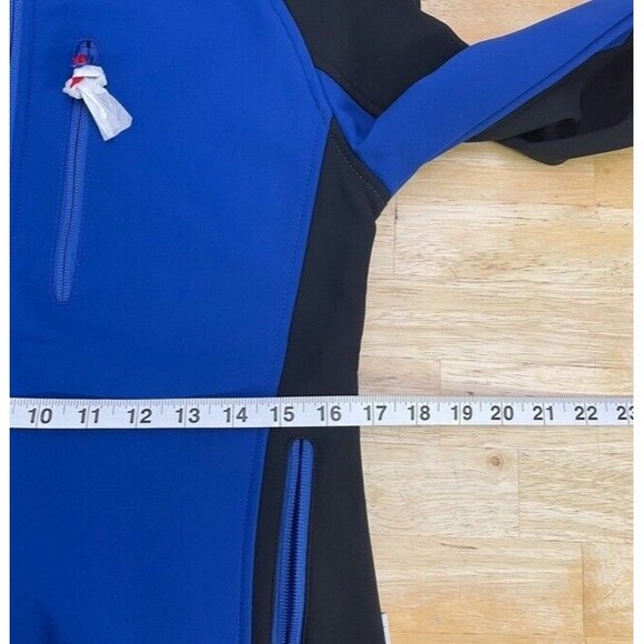 Engelbert Strauss Jacket Softshell Dryplexx Softlight Work Wear Blue Small NEW - Picture 10 of 13